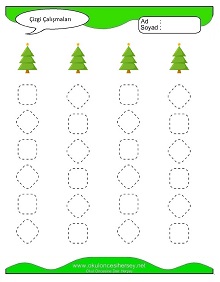 Çizgi Çalışma Sayfaları